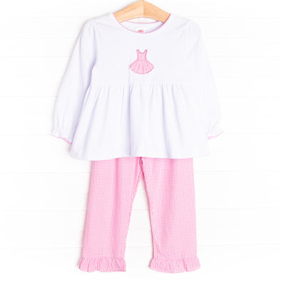 Dress Up Dreams Ruffle Pant Set, Pink