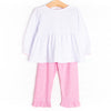 Dress Up Dreams Ruffle Pant Set, Pink