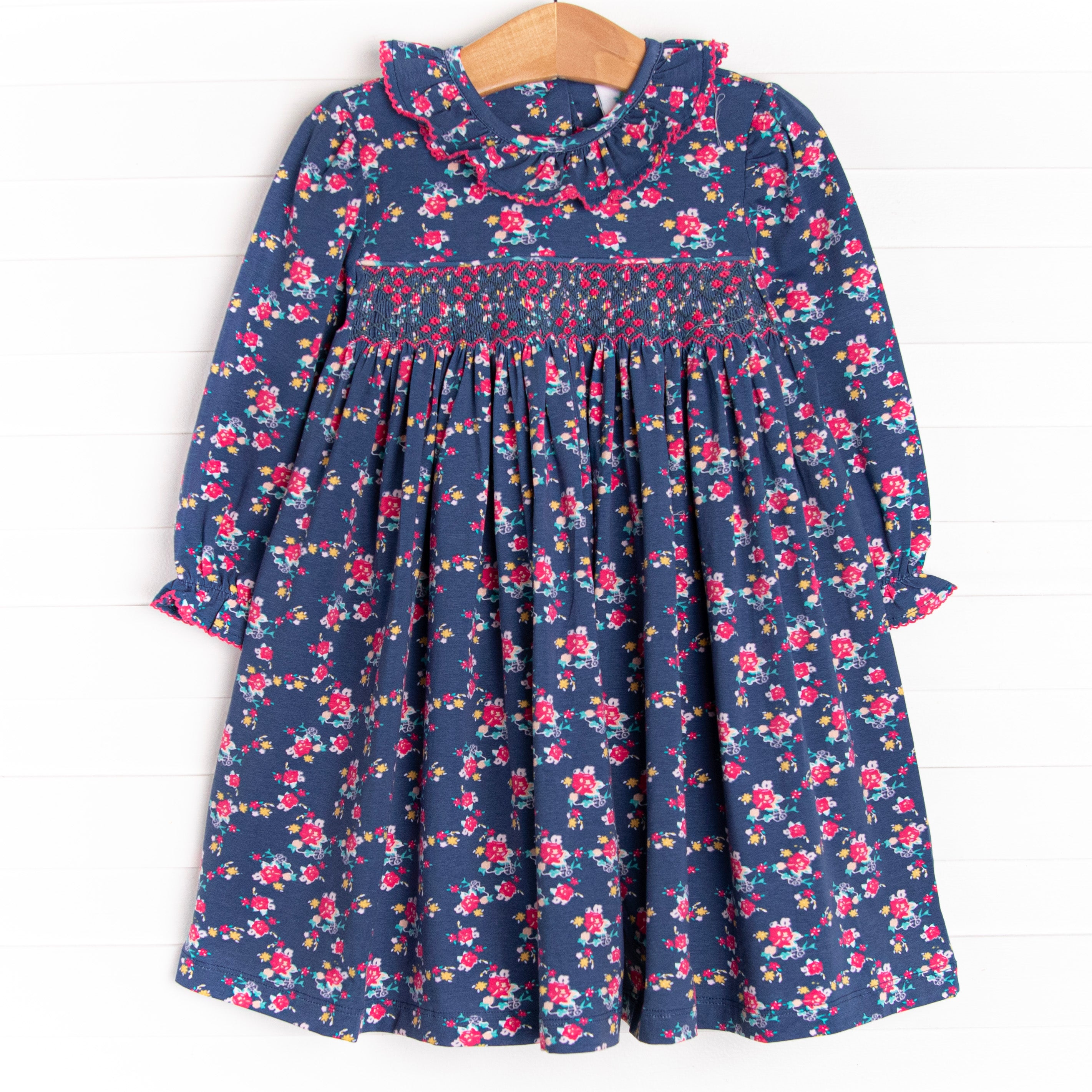 designer smocked dresses Irina Smocked Dress - Dune Long Sleeve Silk Maxi Dress