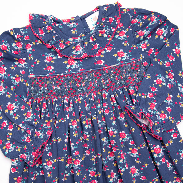 Darling Designs Smocked Bubble, Purple