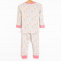 Start of Spring Bamboo Pajama Set, Pink