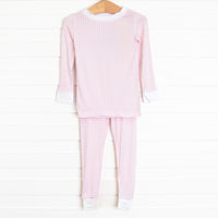 Tickled Pink Bamboo Pajama Set, Pink