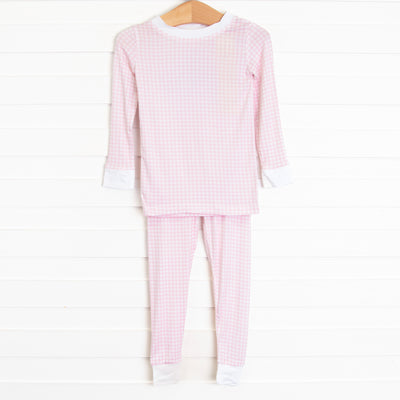 Tickled Pink Bamboo Pajama Set, Pink