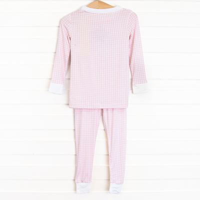 Tickled Pink Bamboo Pajama Set, Pink