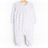 Handful of Hearts Ruffle Romper, White
