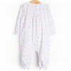 Handful of Hearts Ruffle Romper, White