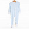 Bedtime Blues Bamboo Zippy Pajama, Blue