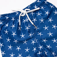 Star of the Sea Swim Trunks, Blue