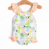Tropical Paradise One Piece, Peach