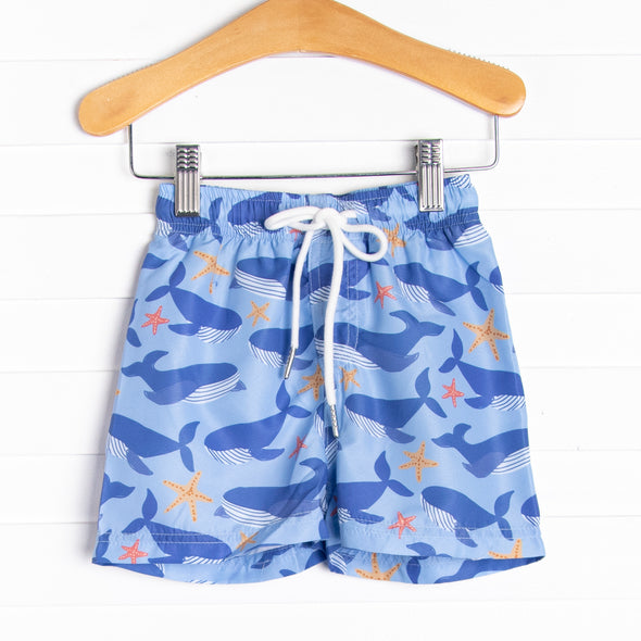 Swim Shady Swim Trunks, Blue