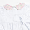 Tiffany Teacup Applique Ruffle Pant Set, Pink