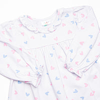 Handful of Hearts Dress, White