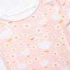 Swan Lake Snuggles Bamboo Pajama Short Set, Peach