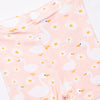Swan Lake Snuggles Bamboo Pajama Short Set, Peach