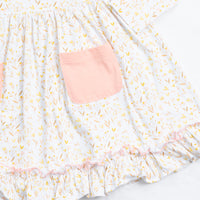 Fall Fields Dress, Yellow