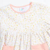 Fall Fields Dress, Yellow