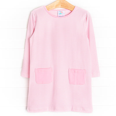 Mary Monday Pocket Dress, Pink