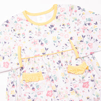 Sunny Blooms Legging Set, Yellow