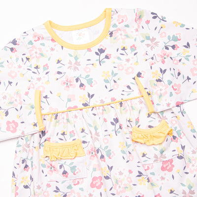 Sunny Blooms Legging Set, Yellow