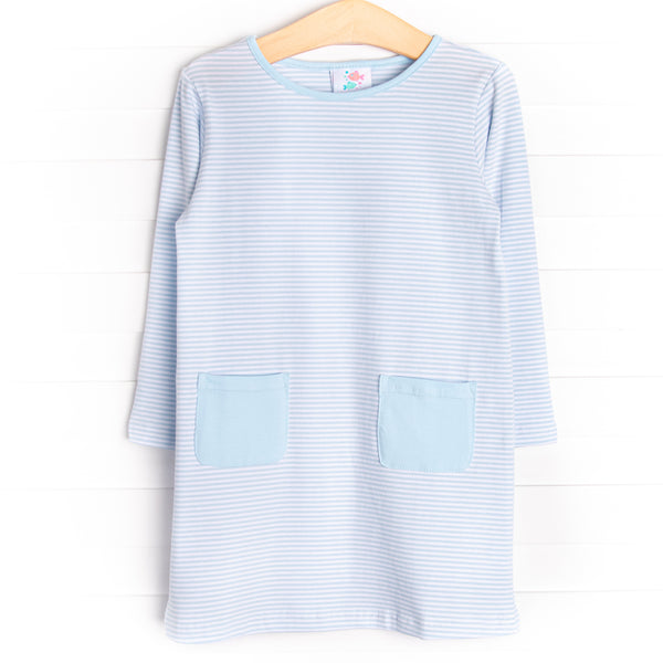 Mary Monday Pocket Dress, Blue