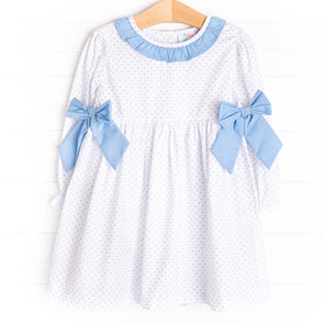 Becca Blue Dot Dress, Blue