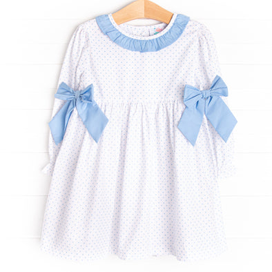 Becca Blue Dot Dress, Blue
