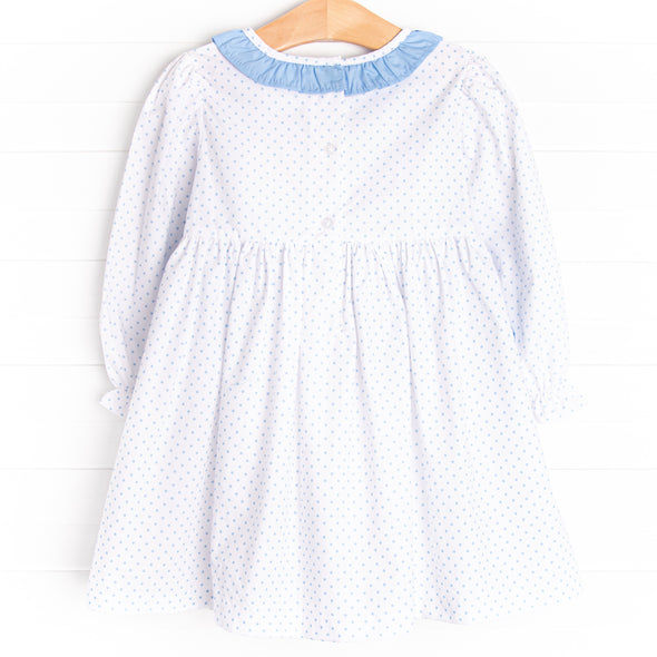 Becca Blue Dot Dress, Blue