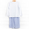 Benji Pant Set, Blue Check