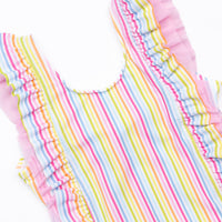 Sorbet Striped One Piece, Pink