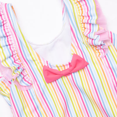 Sorbet Striped One Piece, Pink