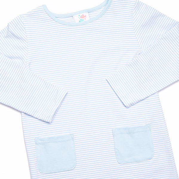 Mary Monday Pocket Dress, Blue