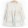 Vintage Garden Dress, Green