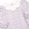Poppy Fields Bloomer Set, Blue