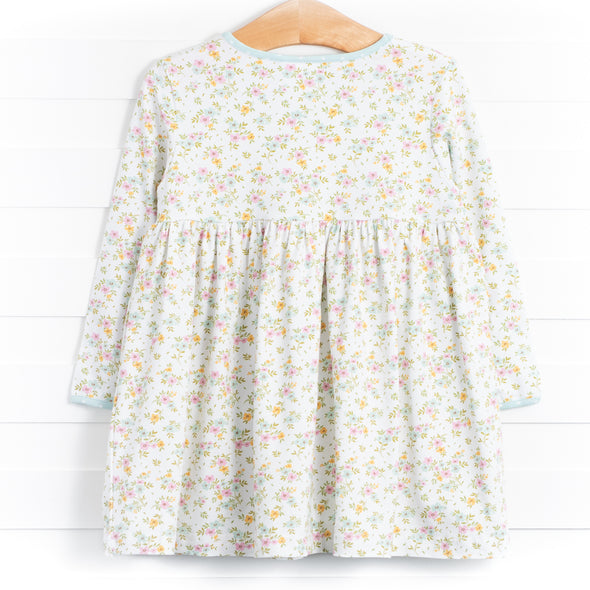 Vintage Garden Dress, Green