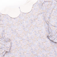Poppy Fields Bloomer Set, Blue