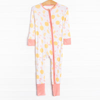 Sweet Tart Slices Bamboo Zippy Pajama, Pink