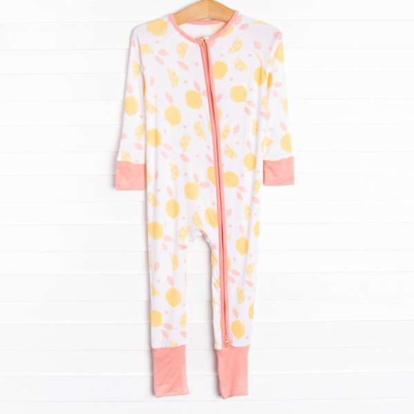 Sweet Tart Slices Bamboo Zippy Pajama, Pink