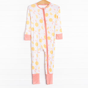 Sweet Tart Slices Bamboo Zippy Pajama, Pink