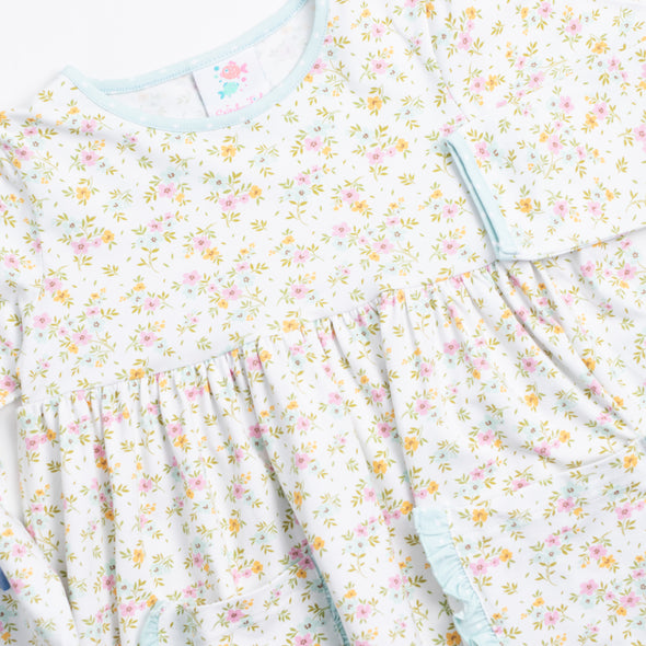 Vintage Garden Dress, Green
