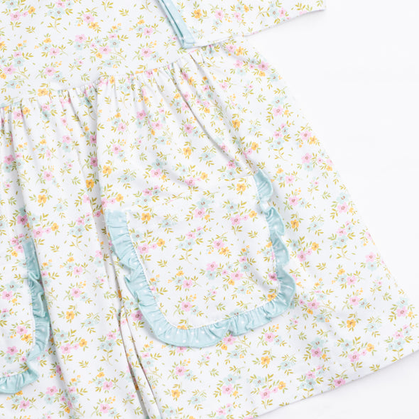 Vintage Garden Dress, Green