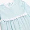 Dear Mint Dots Romper, Green