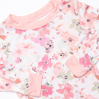 Blooms and Bedtime Bamboo Pajama Set, Pink