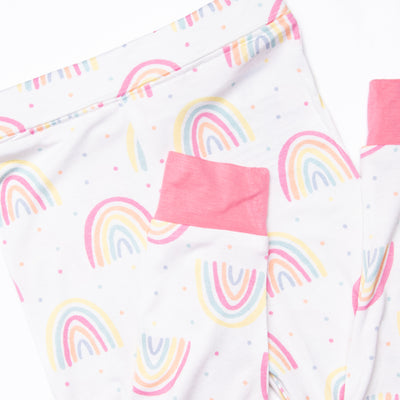 Colorful Dreams Bamboo Pajama Set, Pink