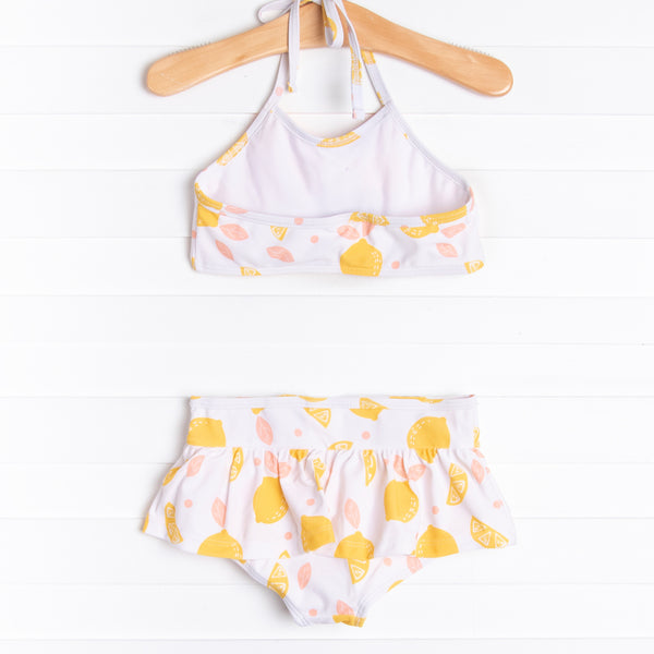Sweet Tart Slices Skirted Bikini, Pink