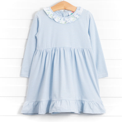 Shower Me In Flowers Dress, Blue