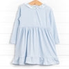 Shower Me In Flowers Dress, Blue