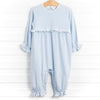Shower Me In Flowers Romper, Blue