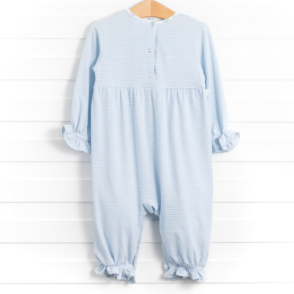 Shower Me In Flowers Romper, Blue