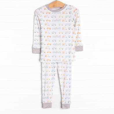 Dozin' Dreams Bamboo Pajama Set, Blue