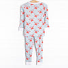 Sand Crab Sleeper Bamboo Pajama Set, Blue